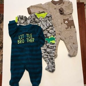 Carter Fleece Newborn Sleepers(PreOwned)